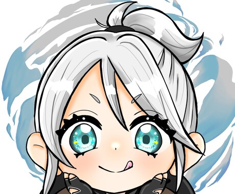 ゆるっとかわいいアイコン描きます ゆるふわやゲームのキャラも対応中！ イメージ1