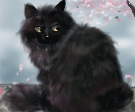 お好きな画風でペットのイラストを作成します プレゼントや自分への贈り物、ペットとの思い出に イメージ2