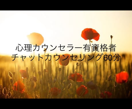 チャット相談60分。辛いお気持ちをじっくり聞きます どんなことでも大丈夫。一緒に喜びや悲しみを分かち合いませんか イメージ1