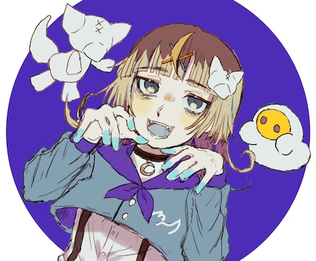 Vtuberだからできるキャラクターデザインします VTuberやTRPGのキャラ一次創作したいけど出来ない方へ イメージ2