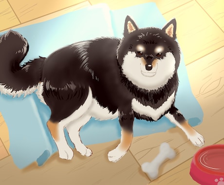うちの子大歓迎！いろんな絵柄で動物を描きます アイコン/グッズ/似顔絵/ギフトなんでもご相談ください！ イメージ1