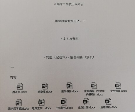 臨床工学技士の学生の力になります 臨床工学技士用　国家試験対策問題　CE イメージ1
