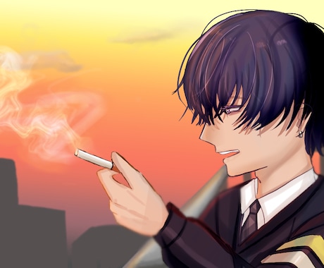 サムネ＊歌みたで使えるイラストお描きします 自分だけのオリジナルサムネイラストお作りします！ イメージ2