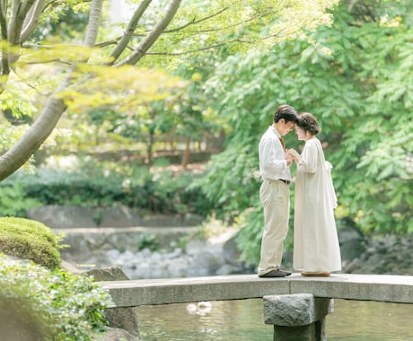 お気軽前撮り｜自然な雰囲気で撮影します 自然でおしゃれな、ありのままのお二人らしさを イメージ1