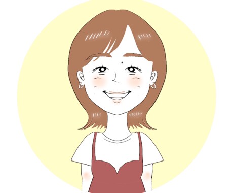 似顔絵風イラストお描きします ポップで可愛い似顔絵風イラストをアイコンに♪ イメージ2