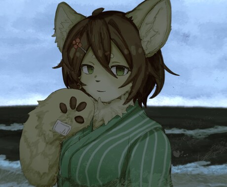 ボカロ曲MVに適した1枚絵を描きます ダークで綺麗なMVイラストを依頼したい人へ イメージ1