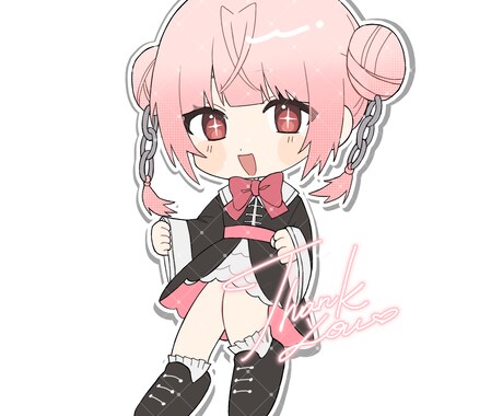 SDイラスト制作します 全身のイラストを格安で制作します！ イメージ2