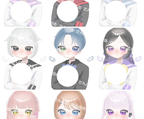 ぬい持ち量産イラスト描きます 推しぬいを持ちたい方にオススメ！ イメージ2