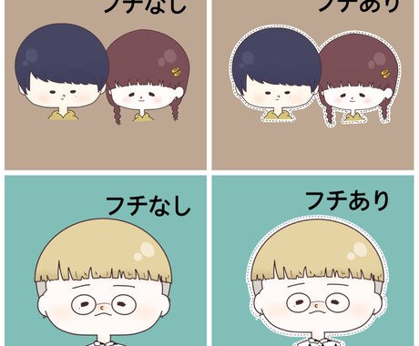 ゆるいくて可愛いイラスト描かせていただきます のほほんとしたイラストをアイコンにどうですか？❁ イメージ2