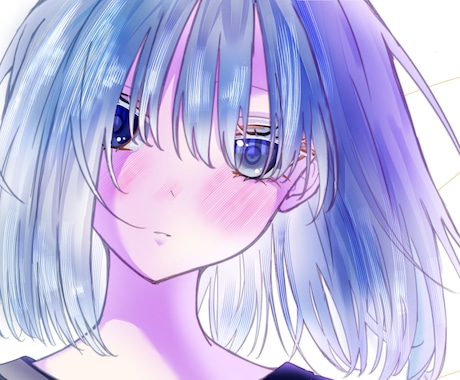 キラキラ可愛い♡アイコン等に使えるイラスト描きます イメージ1