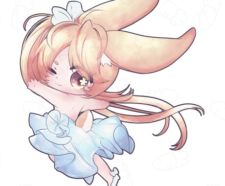 商用利用可！かわいいデフォルメ/ミニキャラ描きます アイコン、スタンプ、グッズや動画などにどうぞ！ イメージ2