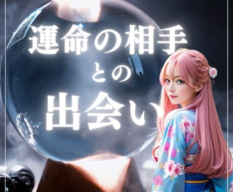 あなたの新しい恋・出会いを占います 【鑑定書付き】恋愛・結婚・婚活・復縁・運命の人・ツインレイ イメージ1