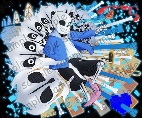 ゲームユニット風イラストを制作します エフェクトまでこだわりぬいて制作します イメージ2