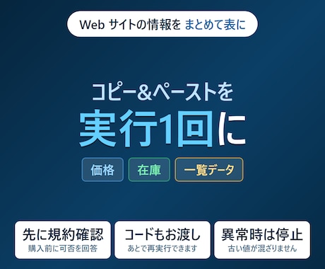 Webサイトのデータを自動収集します Pythonで商品名・価格・在庫を自動収集します イメージ1