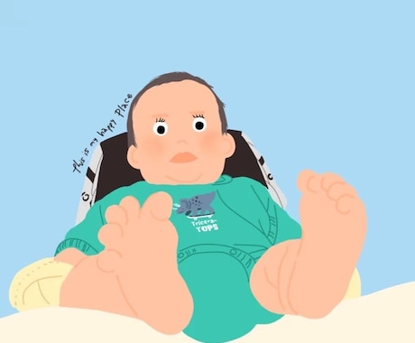 日常の愛おしい瞬間をイラストにします 何気ない幸せを、心を込めて描きます^ ^ イメージ1