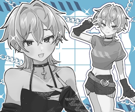 アイコン、グッズ用のイラストを制作いたします 可愛らしくポップなイラストを制作いたします♪ イメージ2