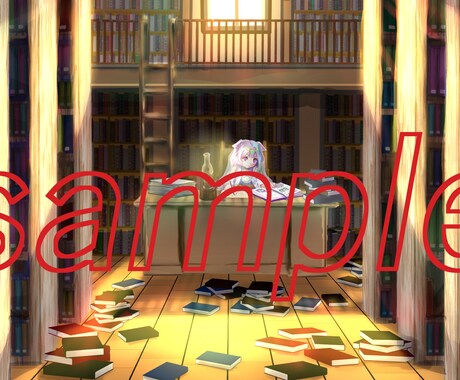 イラスト全般お描きします SNSやブログのヘッダー、動画用の1枚絵、立ち絵等に！ イメージ2