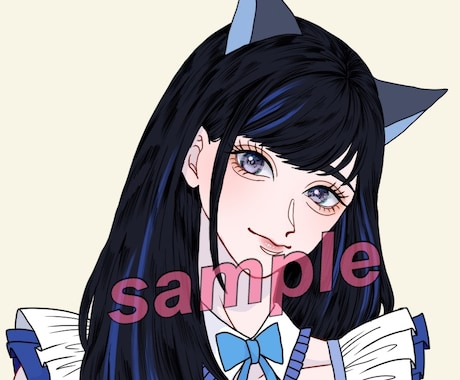 キラキラおめめのかわいいイラストを描きます SNSアイコンにつかえる！SNSで映える！可愛いイラスト イメージ2