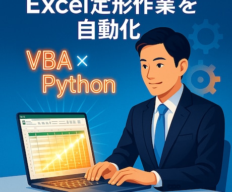 Excel自動化｜ミス削減と時短を両立します ルール作業をVBA化し創造業務シフトを支援 イメージ1