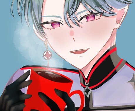 思わず目が惹くキラキラなイラストを描きます ご希望に沿ったキラキライラストを描けます！ イメージ2