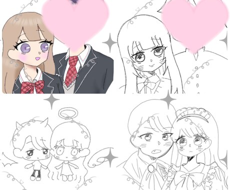 イラストお描きします イメージ1