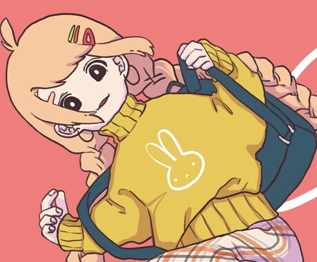 SNS用アイコンなどにオススメ☆デフォルメ描きます 2.3等身のミニキャラも可能です！お気軽にご相談下さい！ イメージ2
