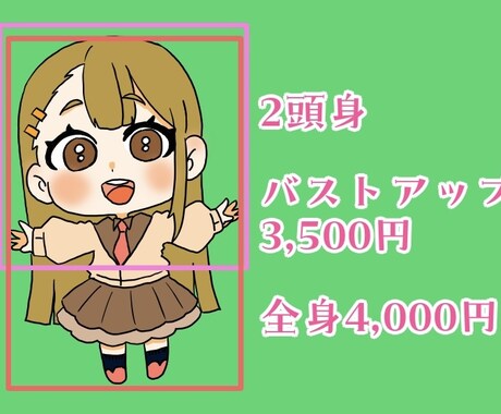 可愛いミニキャラ・デフォルメイラスト作成します ミニキャラから1枚絵まで可能です。よろしくお願いします。 イメージ2