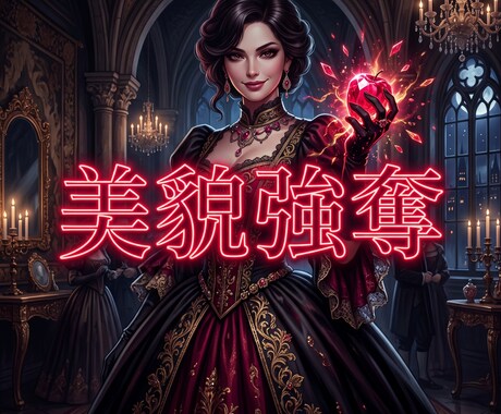 ドス黒い情念を至高の美へ錬成し絶対的な魔女にします 絶望の連鎖を完全に破壊し、美しき絶対魔女へと覚醒せよ イメージ1