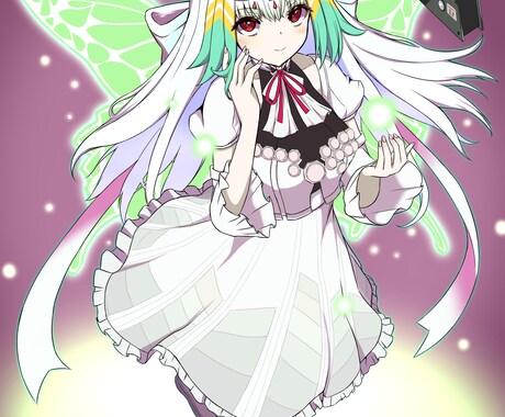 かわいい系の女性のイラストを描きます デフォルメ、全身絵も対応可能です！ イメージ2