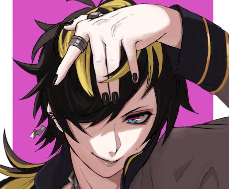 アイコン・SNSイラスト描きます SNSで使用するプロフィールイラストなどを描きます イメージ2