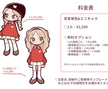 シンプルでまるカワなちびキャラ描きます SNSアイコンや動画等に是非！ イメージ2