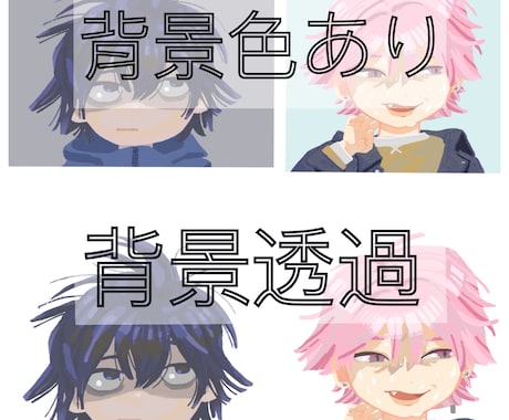 柔らかいタッチのアイコン制作いたします ゆるくて柔らかいデフォルメキャラ描きます！ イメージ2