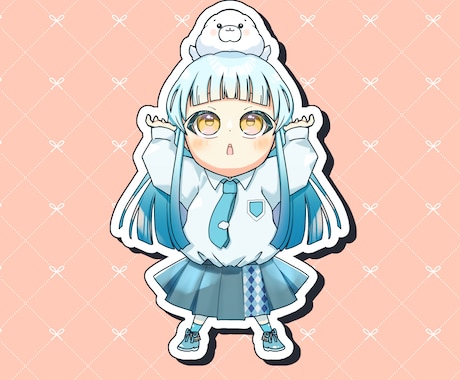 イキイキとしたミニキャライラスト描きます イメージ1