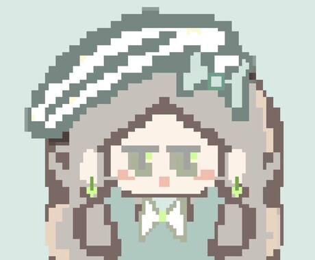 商用利用可能！ドッド絵+gif1000円でいけます かわいいドッド絵！ピクセル風！アイコンなどにぴったり！ イメージ2