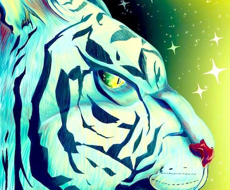 透明感ある青系イラスト描きます 青・水色を基調とした、クールで透明感あるイラストを制作します イメージ2