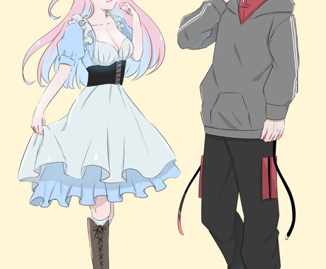 配信等で使える立ち絵イラスト描きます TRPG・動画・SNS等で使えます！ イメージ2