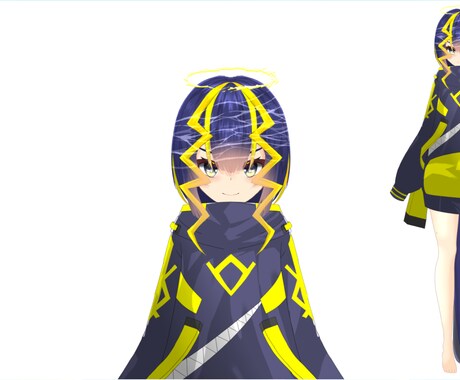 キャラデザ～Live2Dモデリング一括で行います 【１か月でVtuber！】キャラデザ～モデリングVTSの設定 イメージ2