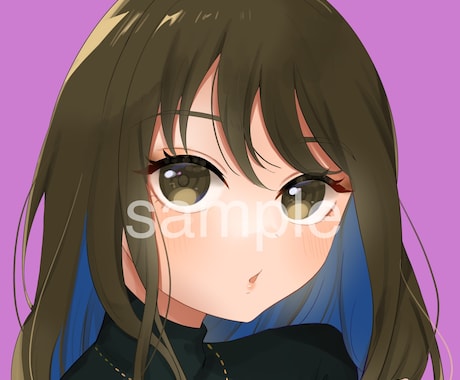 あなただけの！SNSアイコンイラスト描きます どんなテイストでも対応可！ご相談ください！ イメージ2