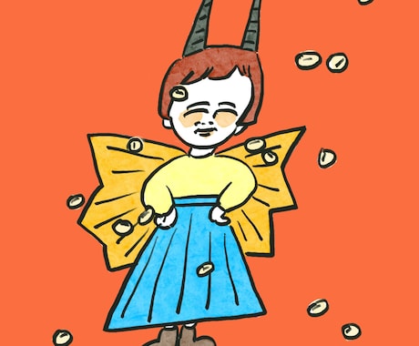 キャッチーなイラスト描きます 人物・モノ・動物・植物などなど イメージ1