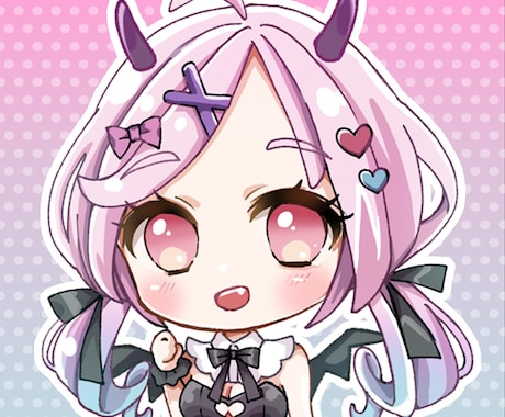 かわいいデフォルメイラスト描きます あなただけのオリジナルイラストを描きます！ イメージ1