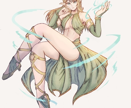 ファンタジーなキャラのアイコンやイラスト描きます あなたのオリジナルキャラクターを暖かみのあるイラストに イメージ2