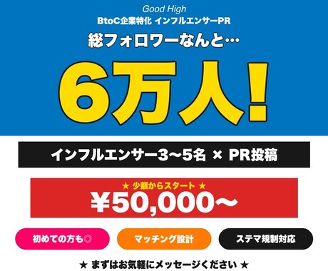Z世代特化インフルPR3～5名で代行します Miniプラン/Z世代EC運営者の少額PRプラン イメージ1