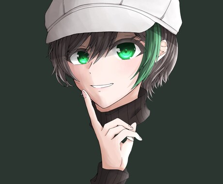 キャラクターイラストアイコンを描きます イラストと一緒にサインも考案し、イラストに入れます！ イメージ2