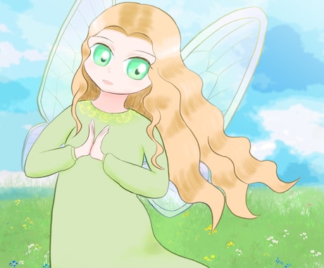 ガイド（守護霊）のイラスト＋メッセージお届けします 自分のガイドの姿を目で見て、つながりを強くしたい方に イメージ1