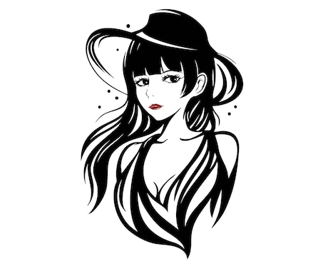 おしゃれでシンプルな線画のアイコンイラスト描きます SNSアイコン・ロゴ・商品パッケージ・名刺イラストなどに！ イメージ2