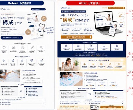 AIでLP作成＋改善できるプロンプト提供します 作るだけで終わらない、伝わるLPへ イメージ2