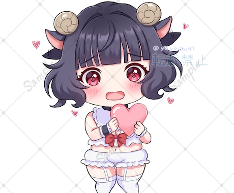 可愛い!SDイラストお描きします あなただけの特別なイラストお届けします! イメージ1
