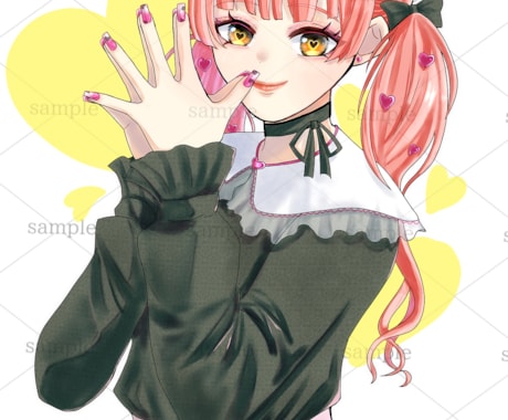 女性キャラ【3名様限定】安くイラスト制作します アイコンやサムネイルにお使いください！ イメージ1
