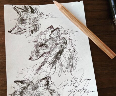 独特な絵を描きます イメージ1