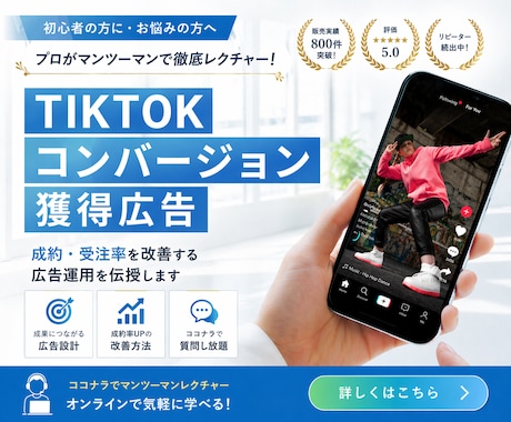TikTok広告の設定代行やレクチャー致します 【認知拡大】配信までの初期設定や設定レクチャーを全力サポート イメージ1